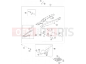 KTM 350 EXC-F SIX DAYS CKD (F8240V2) [BR] 2022 SWING ARM