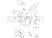 KTM 350 EXC-F SIX DAYS CKD (F8287V2) [CN] 2022 FRAME