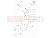KTM 450 EXC-F (F8403V9) [EU] 2022 EXHAUST SYSTEM