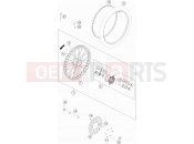 KTM 450 RALLY FACTORY REPLICA (F9399V8) [EU] 2022 FRONT WHEEL