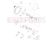 KTM 450 RALLY FACTORY REPLICA (F9399V8) [EU] 2022 REAR WHEEL