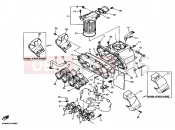 YAMAHA XJR 400 XJR400R2 (4HM5) 1996 Intake