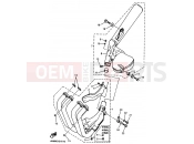 YAMAHA XJR 400 XJR400R2 (4HM5) 1996 Exhaust