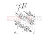 YAMAHA XJR 400 XJR400R2 (4HM5) 1996 Crutch