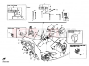 YAMAHA XJR 400 XJR400R2 (4HM5) 1996 Electrical 1
