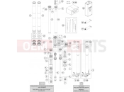 KTM 450 SMR (F8403V0) [EU] 2022 FRONT FORK DISASSEMBLED