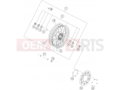 KTM 450 SMR (F8403V0) [EU] 2022 FRONT WHEEL