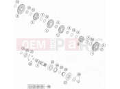 KTM 450 SMR (F8403V0) [EU] 2022 TRANSMISSION II - COUNTERSHAFT