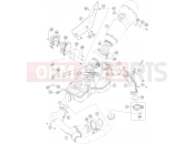 KTM 1290 SUPER DUKE GT, orange (F9903VF) [EU] 2022 EXHAUST SYSTEM