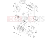 KTM 1290 SUPER DUKE GT, orange (F9903VF) [EU] 2022 CYLINDER HEAD REAR