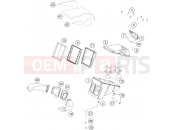 KTM 1290 SUPER DUKE GT, orange (F9986VF) [JP] 2022 AIR FILTER