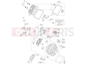 KTM 1290 SUPER DUKE GT, orange (F9986VF) [JP] 2022 CYLINDER HEAD FRONT