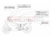 DUCATI Sporttouring ST4 WARNING LABELS USA » UNCLASSIFIED