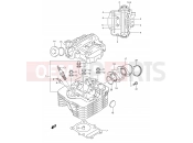 SUZUKI LT-F250 K6 (2006) (E17) CYLINDER HEAD