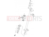 SUZUKI LT-F250 K6 (2006) (E17) STEERING SHAFT (MODEL K4/K5/K6)