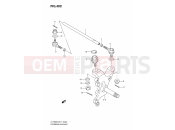 SUZUKI LT-F250 K6 (2006) (E17) STEERING KNUCKLE (MODEL K5/K6)