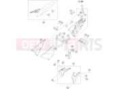 HUSQVARNA 2021 Street 701 ENDURO (F2675U1) [US] TANK, SEAT|Frame|07