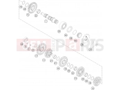 HUSQVARNA 2022 Offroad FX 350 (F2201V6) [] TRANSMISSION II - COUNTERSHAFT|Engine|33