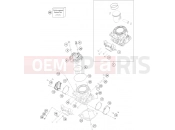 HUSQVARNA 2022 Offroad TX 300i (F2401V5) [US] CYLINDER, CYLINDER HEAD|Engine|30