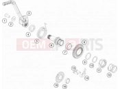 HUSQVARNA 2022 Offroad TC 85 17/14 (F2001V8) [EU] KICK STARTER|Engine|33