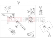 HUSQVARNA 2022 Offroad TC 85 19/16 (F2001V9) [EU] FRONT BRAKE CONTROL|Frame|13
