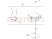 HUSQVARNA 2023 Offroad FX 450 (F2301W6) [] CYLINDER|Engine|30