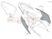 DUCATI 2022 Panigale V4 S PILLION RIDER SEAT