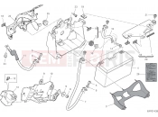 DUCATI 2022 Panigale V2 BATTERY HOLDER [XST:JAP]