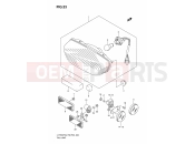 SUZUKI LT-F500F K6 (2006) (P28/P33) TAIL LAMP