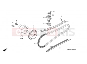 HONDA NPS504 Zoomer 2004 E-4 TIMING CHAIN ​​/ TENSIONER