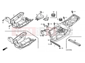HONDA NPS504 Zoomer 2004 F-7 FLOOR FOOTREST