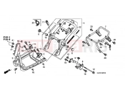 HONDA NPS504 Zoomer 2004 FRAME FRAME F-22-1 (NPS505 / 6/8/9)