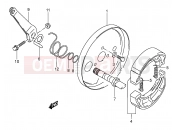 SUZUKI LT-F160 K7 (2007) (P24) FRONT WHEEL BRAKE