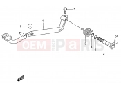SUZUKI LT-F160 K7 (2007) (P24) REAR BRAKE