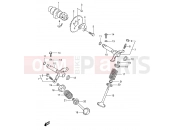 SUZUKI LT-F160 K7 (2007) (P24) CAMSHAFT/VALVE