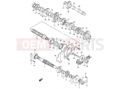 SUZUKI LT-F160 K7 (2007) (P24) TRANSMISSION