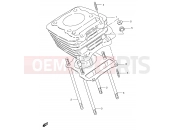 SUZUKI LT-F160 K7 (2007) (P24) CYLINDER