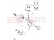SUZUKI LT-F160 K7 (2007) (P24) CRANKSHAFT