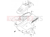 SUZUKI LT-F160 K7 (2007) (P24) FRONT FENDER