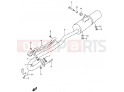 SUZUKI LT-F160 K7 (2007) (P24) MUFFLER