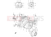 SUZUKI LT-F160 K7 (2007) (P24) CRANKCASE COVER