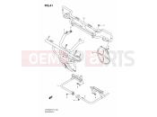 SUZUKI LT-F250 K7 (2007) (E17) FOOTREST (E4)