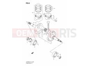 SUZUKI LT-F250 K7 (2007) (E17) CRANKSHAFT