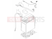 SUZUKI LT-F400F K7 (2007) (P3/P28) BATTERY
