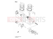 SUZUKI LT-F400F K7 (2007) (P3/P28) CRANKSHAFT
