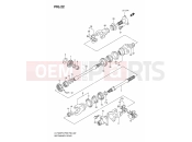 SUZUKI LT-F400F K7 (2007) (P3/P28) SECONDARY DRIVE