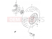 SUZUKI LT-F400F K7 (2007) (P3/P28) FRONT WHEEL