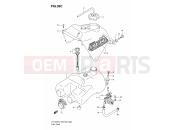 SUZUKI LT-F400F K7 (2007) (P3/P28) FUEL TANK (MODEL K7)
