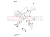 SUZUKI LT-F400F K7 (2007) (P3/P28) TAIL LAMP