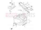 SUZUKI LT-F400 K7 (2007) (P24) REAR BOX